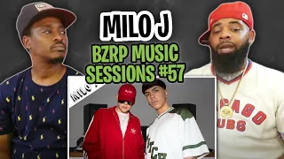 TRE- TV REACTS TO -  MILO J || BZRP Music Sessions #57