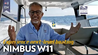 [ENG] NIMBUS W11 - Walk Around Motor Boat Review - The Boat Show