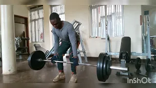 180kg deadlift | Full deadlift session | Uganda (2021)