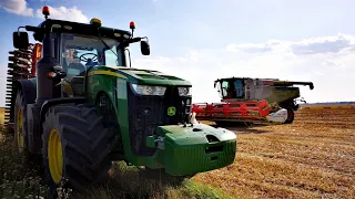 🇵🇱Żniwa na wielką skalę ! 2019 (Big Harvest) Claas Lexion 770 2x John Deere Valtra Fendt🇵🇱