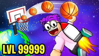 Can We Go MAX LEVEL In ROBLOX SUPER DUNK SIMULATOR!? (ALL LEVELS!)