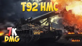 T92 HMC - 2 Kills 7K DMG - Dangerous heaven! - World Of Tanks