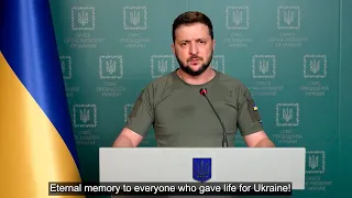 Обращение Владимира Зеленского по итогам 62-го дня войны (2022) Новости Украины