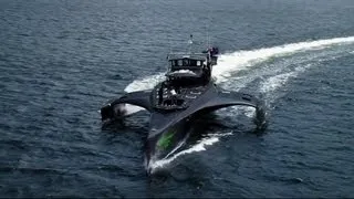 Gojira the Godzilla Battleship - New Series Sneak Peek - Whale Wars Ep1