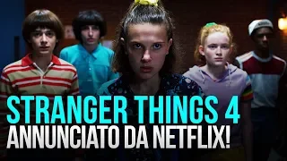 Stranger Things 4 annunciato da Netflix, è ufficiale!