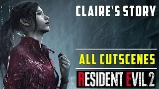 [Game Movie] Resident Evil 2 Remake | Claire's Story | All Cutscenes