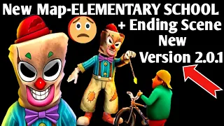 Freaky Clown Town Mystery :- New place ELEMENTARY SCHOOL + Secret Ending Scene | New update 2.0.1