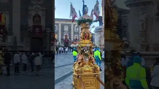 Candelore Piazza Duomo #santagata #catania #festa #religious #feast #saint