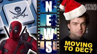Deadpool most pirated movie of 2016, Han Solo Movie moving to December 2018?