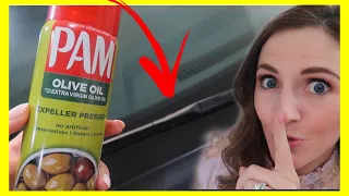 How to SUPER CLEAN & RESTORE Windshield Wiper Blades!!! (Cooking Spray Hack) | Andrea Jean