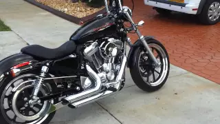 2011 883 Superlow with Licks Z bars!