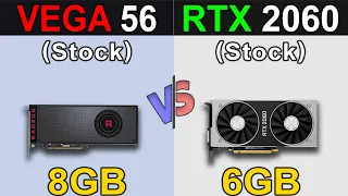 RX Vega 56 Vs. RTX 2060 | 1080p and 1440p | 25 Games Benchmarks