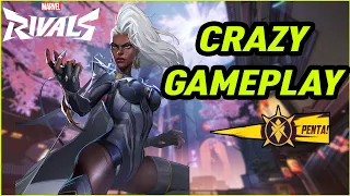 I went 23 - 2 & Back To Back PENTA KILLS With Storm In Marvel Rivals | Full Gameplay #marvelrivals