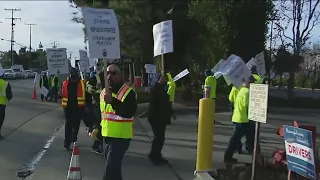 Sanitation workers in Anaheim, Huntington Beach go on strike