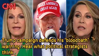 Trump campaign defends his ‘bloodbath’ warning. Hear what political strategists think | YT News