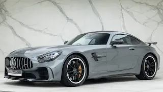 2018 Mercedes AMG GT R Premium - Selenite Grey - Walkaround & Interior & Revs [4K]