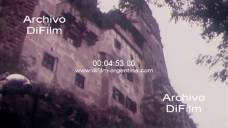 Castillo del conde Dracula en la ciudad de Bran-Transilvania 1981