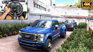 Ford F-450 Super Duty | OFFROAD CONVOY | Forza Horizon 5 | Thrustmaster T300RS gameplay