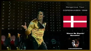 Michael Jackson Live In Copenhagen 1992: Wanna Be Startin' Somethin' - Dangerous Tour