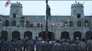 [Prison Movie] Japs hang war prisoners,unaware that among them is a kung fu master,escaping swiftly.