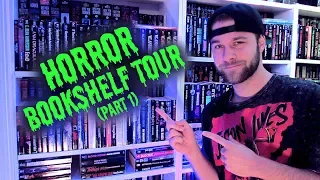 HORROR BOOKSHELF TOUR (Pt. 1) #paperbacksfromhell