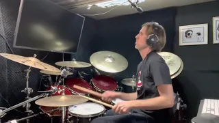 Brooks Wackerman plays a robotic emo groove