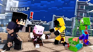 ZOMBİ SALGININDA MAHSUR KALDIK!! | SalgınCraft | Minecraft | Bölüm 1