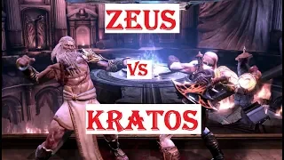 Young Kratos vs Zeus Final Boss Fight - God of War III Remastered (PS4PRO - 1080p 60fps)