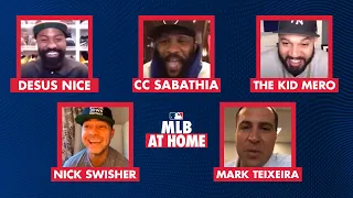 Desus & Mero watch 2012 Yankees-Red Sox game with Yankee greats! (CC Sabathia and more!)