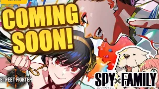 Spy Family X Street Fighter 6 Collab Coming Soon