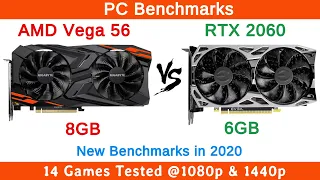 Vega 56 vs RTX 2060 in 2020 New Benchmarks