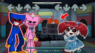 Huggy Wuggy & Kissy Missy Vs Poppy Incredible Doll.exe (New Characters) FNF New Mod x Poppy Playtime