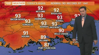 More Hot, Humid and Dry Weather Today