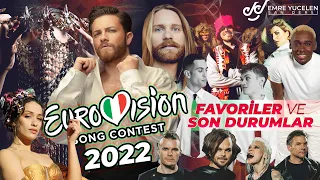 EUROVISION 2022 ! Tüm Şarkıların Ses Analizi ve Favorilerim