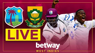 🔴 LIVE | West Indies v South Africa | 1st Test Day 1 | Betway Test Series