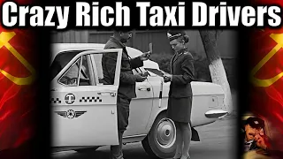 Crazy Rich Soviet Taxi Drivers. Ways To Make Extra 1,000 Roubles As a Cabbie #USSR