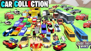 JACK FOUND SHINCHAN'S CAR COLLECTION IN DUDE THEFT WARS || SASTI GTA V