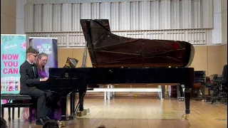 David si Maria - Duet Pian, Concurs Colegiul George Enescu, Bucuresti