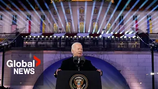 "Ukraine will never be a victory for Russia": Biden declares in Poland as war hits 1-year mark| FULL