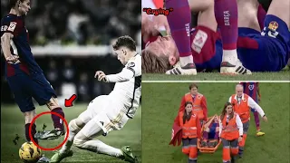 Unseen Footage of Frankie De Jong Horrible Ankle Injury During Barcelona vs Real Madrid