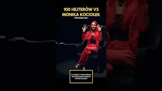 100 HEJTERÓW VS MONIKA KOCIOŁEK #friz #viral #ekipa #ytshorts #funny