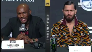 Kamaru Usman VS Jorge Masvidal 2  best trash talk