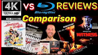 Witness 4K American Graffiti 4K CUJO 4K Red Dragon 4K UltraHD Reviews 4K vs Blu Ray Image Comparison