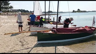 Fin août, début septembre, navigation sur le Golfe du Morbihan