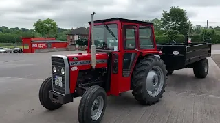 Massey Ferguson 240 1985 Ireland walkaround