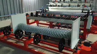 Fully Automatic High Speed Chain Link Fence Machine