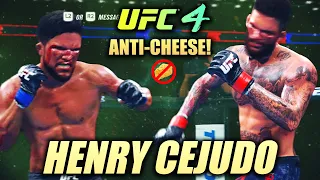 Henry Cejudo Is A Cheesers' Worst Nightmare! Crazy Hand Speed and Boxing! EA UFC 4 Online