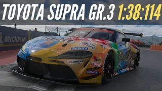 Gran Turismo 7: Daily Race Dragon Trail Seaside Reverse | Toyota Supra Gr. 3 Hotlap [4K]