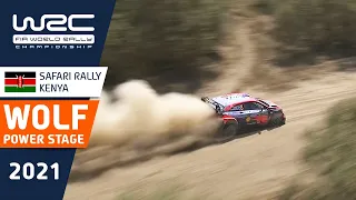 WOLF POWER STAGE Highlights - Showdown at WRC Safari Rally Kenya 2021