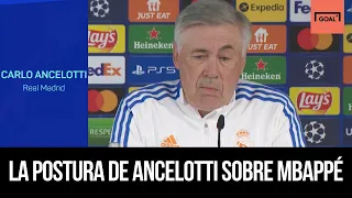 Ancelotti deja en claro su postura sobre Mbappé - "Nunca he hablado de jugador que no es del Madrid"